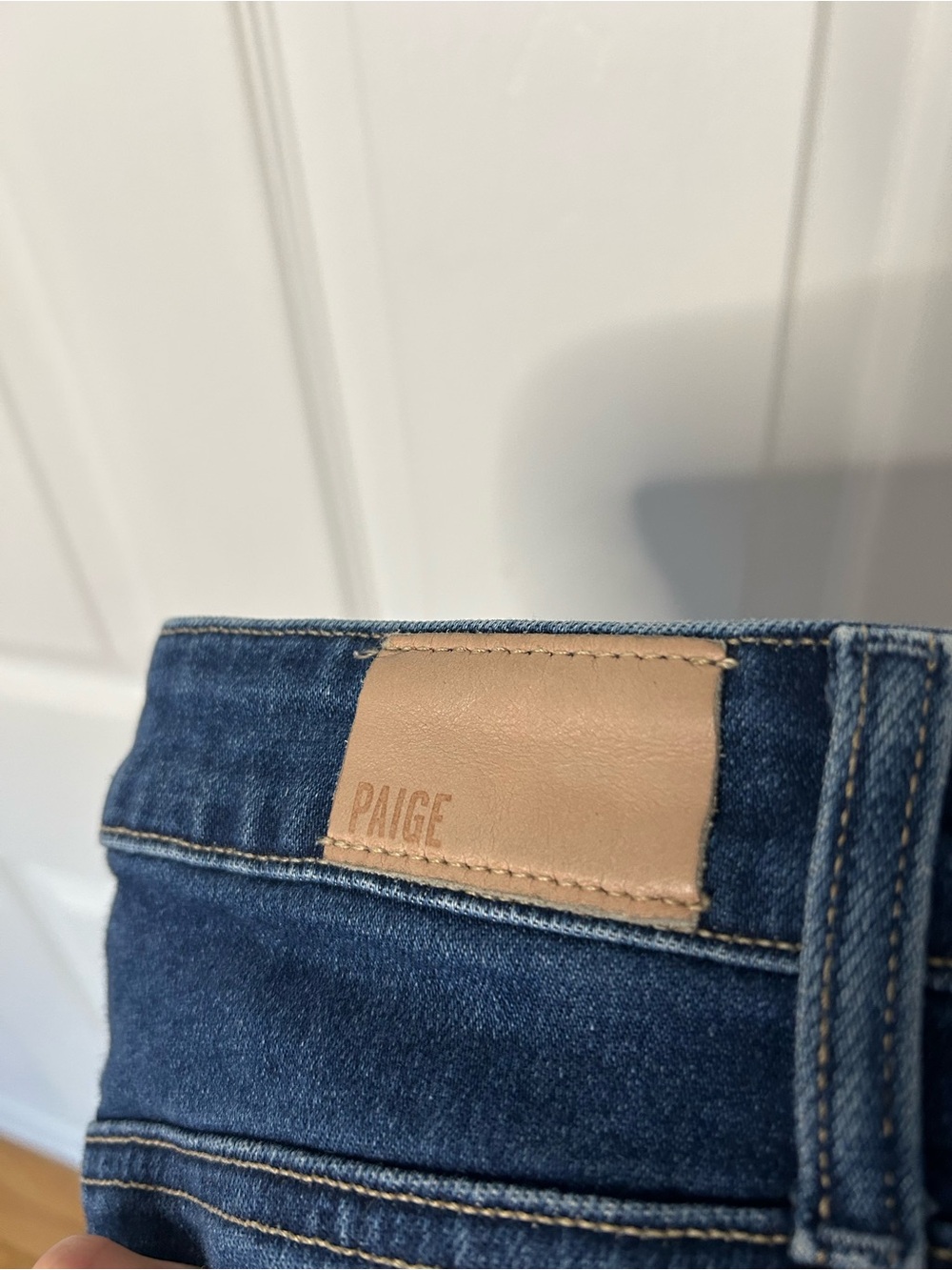 Paige Anessa High Rise Cropped Wide Leg Jeans - Picture 13 of 16